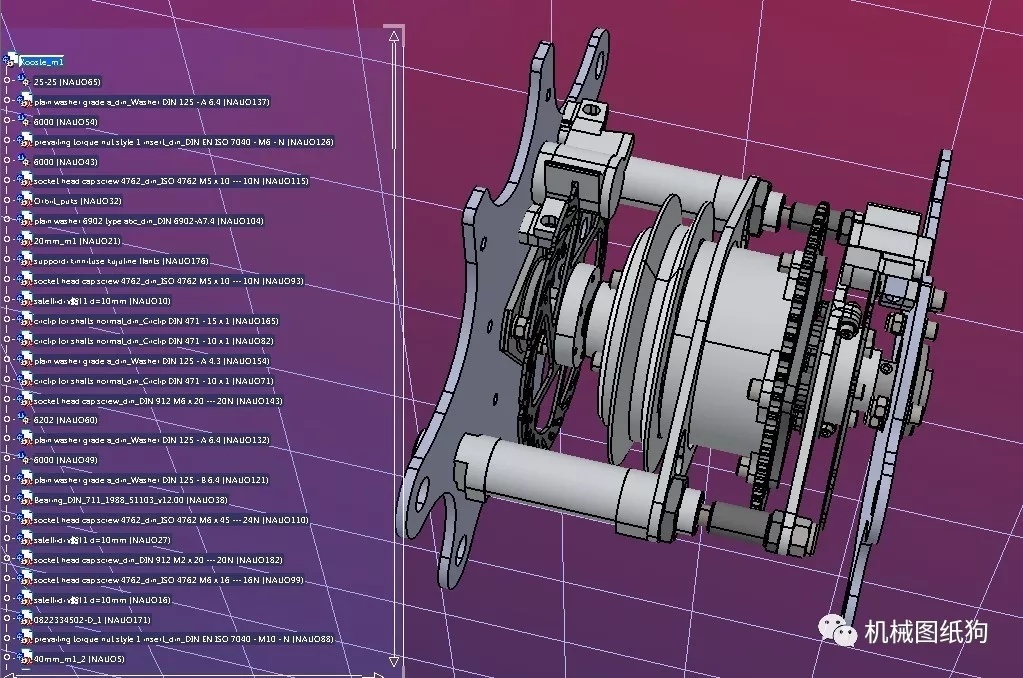 【差减变速器】气动行星齿轮箱爆炸模型3D图纸 Solidworks设计 附STEP